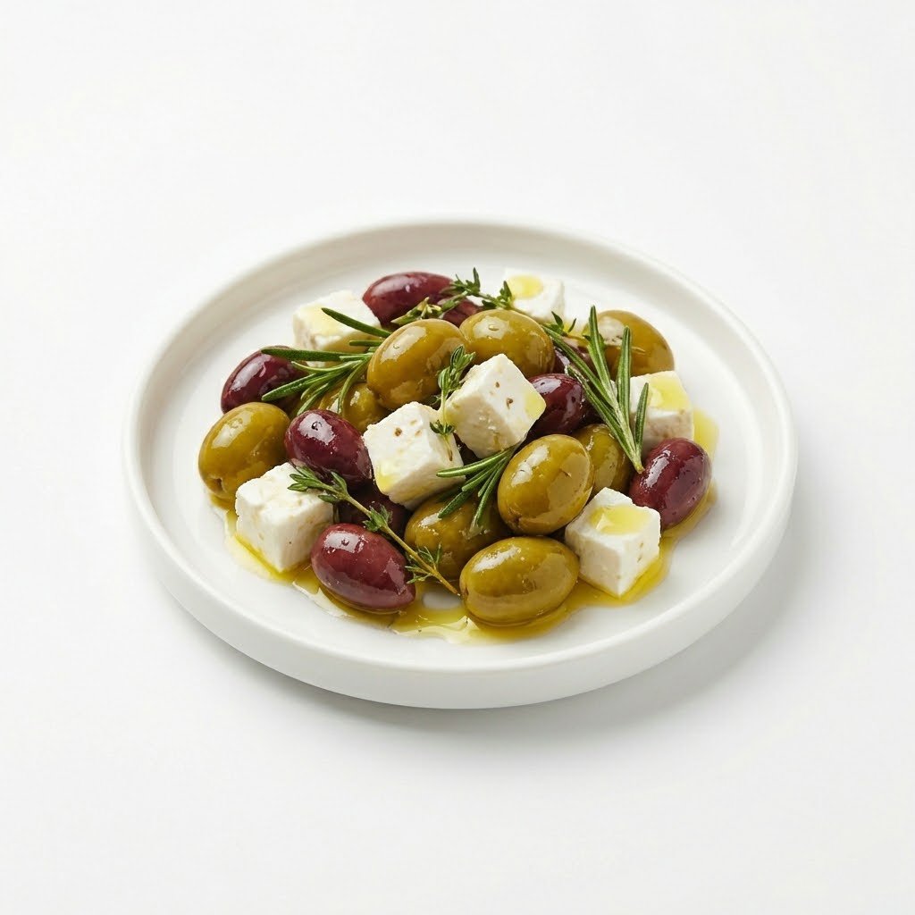 <span class="menu-cislo">38.</span> Marinated Olives & Feta